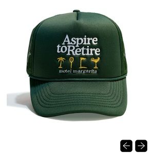 Motel Margarita Aspire to Retire Trucker Hat